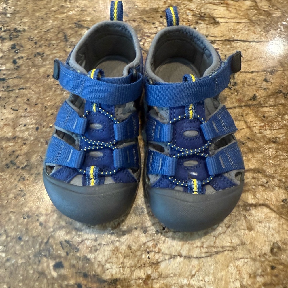 Keen Kids Blue and Gray Sandals